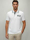 Polo Herrenbluse Kurzarm Optic Weiß