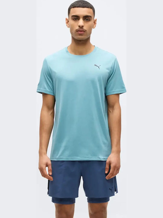 PUMA Essentials Sportliches T-Shirt Hellblau