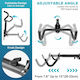 Bicycle Wall Mount Rack Adjustable Holder Set 2 Pieces