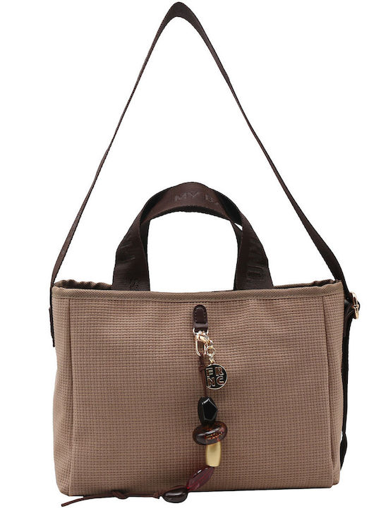 FRNC Damen Shopper Tasche Aus Stoff