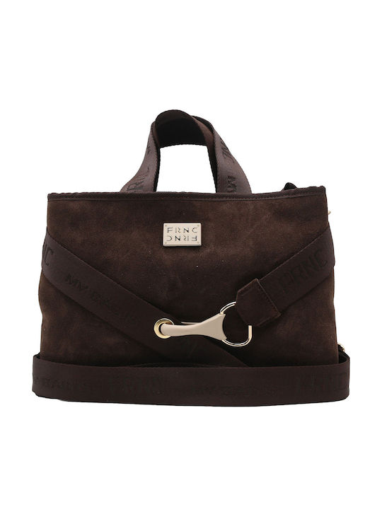 FRNC Women's Crossbody Bag Brown