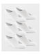 Volcom Șosete Pentru Bărbați White 3Pack