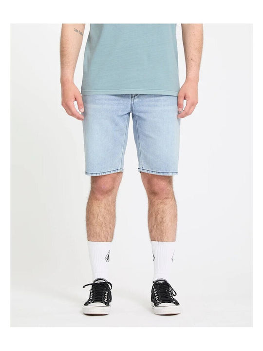 Volcom Solver Ανδρική Βερμούδα Τζιν Bold Blue