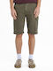 Herren Shorts Cargo Grün