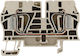 2-wire Rail Connector 6mm2 Beige Zdu 6 Ex 1608620000 50pcs