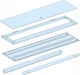 Prisaset Cable Compartment Housing 1450x300mm Ip55 Lvs08347