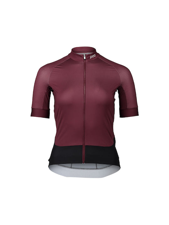 Poc Essential Ανδρική Κοντομάνικη Μπλούζα Road Bike Κόκκινη