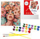 Ideyka Girl Colouring Set 50x40cm