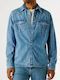 Brooks Long Sleeve Denim Shirt in Regular Fit