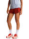 Women's Red Activewear Shorts