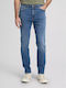 Men's Jeans Pants with Slim Fit Blue