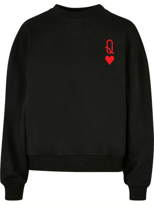 Long Women's Sweatshirt Black