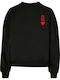 Long Women's Sweatshirt Black