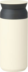 Kinto Thermosflasche 350ml Weiß