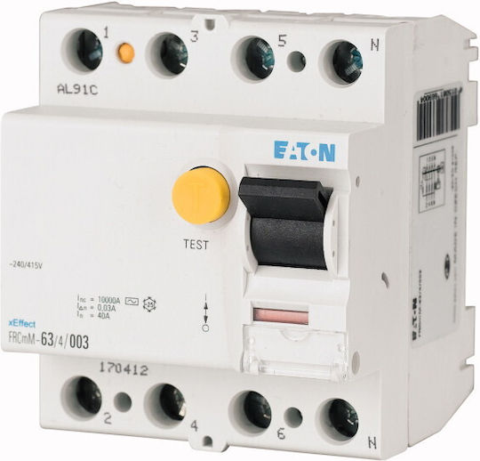 Întrerupător Diferențial 4P 40A 0,03A Tip A Frcmm-40 4 003-A 170333