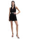 Women's One-piece Shorts Black