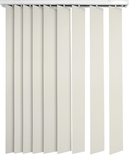 Elite Blinds 622001 PVC Blinds in Ecru Colour Width 100cm Height 200cm