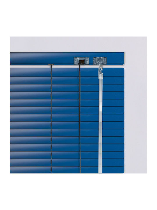 Elite Blinds 846144 Aluminum Blinds in Blue Color Width 100cm Height 100cm