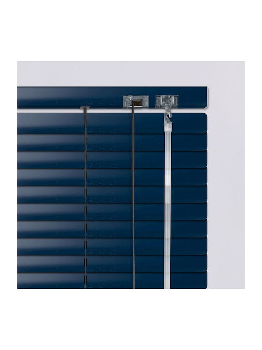 Elite Blinds 836172 Aluminum Blinds in Blue Color Width 100cm Height 100cm