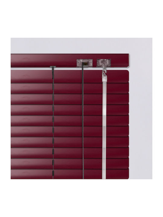Elite Blinds 836188 Στόρι Σκίασης Αλουμινίου σε Μπορντό Χρώμα Π100xΥ100εκ.