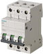 Redundanter Schaltkasten 400V 10kA 3-Gang B20a 5sl4320-6