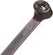 Cable Tie 360x7,5 Black Uv 2-lock Steel Ties Bmtn3776 100pcs