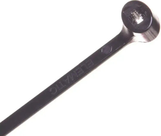 Cable Tie 200x2,5 Black Uv 2-lock Steel Ties Bmtn2025 100pcs