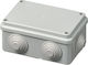 Oberflächenmontierte Anschlussdose Self-ogasnaca 960 Grad C Serie 400a Ip55 120x80x50 Ec400c4ra