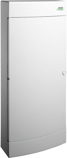 Installation Enclosure Pns Surface Mounted Box 4x12 Moduls 287x653x112mm Plastic White Ip40 Noark