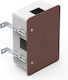 Control Box Facade 230x150x85mm Brown 68.4/br 96804408