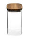 5Five Rominox Lebensmittelgläser & Behälter Allgemeine Verwendung mit Deckel Glas Transparent 1300ml 1 Stück