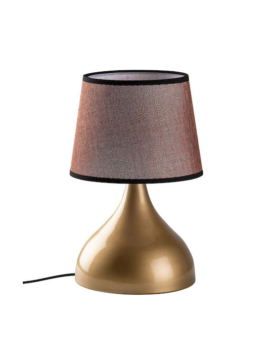 Opviq Gota Table Lamp for E27 Socket with Brown...