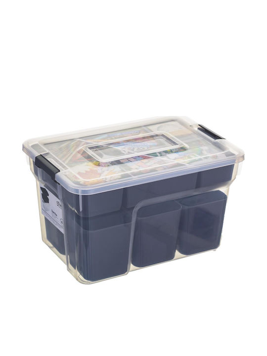 5Five 5Five Kunststoff Aufbewahrungsboxen mit D...