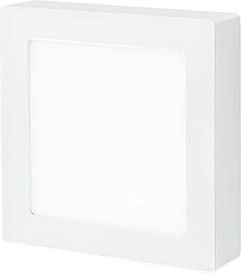 Avizar Round Led Light Panel 25w Recessed Ceiling Mount Modern Design White