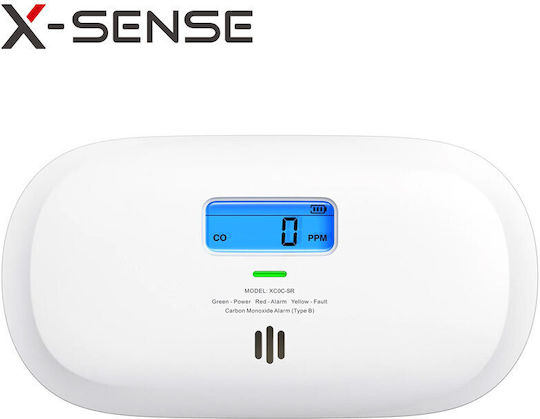 X-Sense XC0C-SR Αυτόνομος Ανιχνευτής Mονοξειδίου του Άνθρακα CO