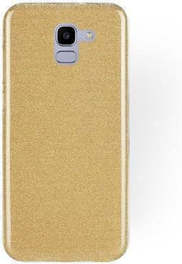 Samsung Galaxy J6 Plus 2018 Θηκη Σιλικονης Shining Χρυση