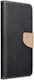Xiaomi Redmi 13 4g Калъф NetOne Fancy Diary Book Style Портмоне Черен Златист