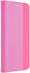 Samsung A556b Galaxy A55 5g Book Style Sensitive Magnetic Pink Mobile Phone Case