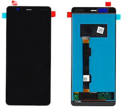 Οθόνη Grade A για Nokia 5.1 (Μαύρο)
