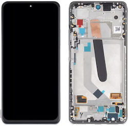 Οθόνη OLED Xiaomi με Πλαίσιο για Xiaomi Poco F3, Xiaomi Mi 11i (Μαύρο)