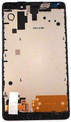 Nokia Ersatzbildschirm Mit Touch-Mechanismus Für Nokia Xl Schwarz