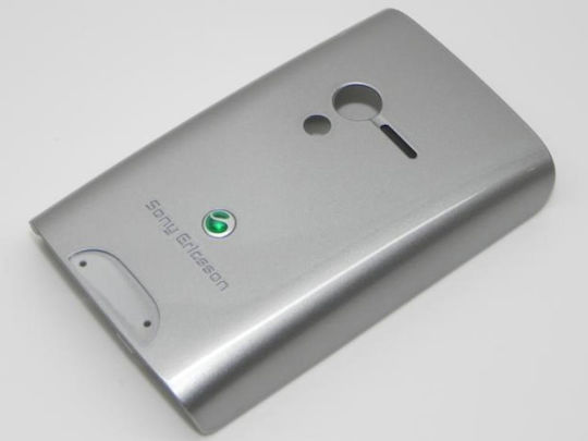 Sony-ericsson X10 Mini Капак За Батерия Сребрист Оригинален