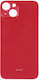Apple Iphone 13 Battery Cover Large Hole Red High Quality Oem Logo