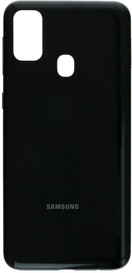 Samsung Galaxy M21 Batterieabdeckung Schwarz Original