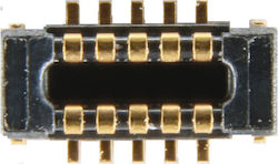 Samsung G965f Galaxy S9 Plus Fingerabdrucksensor FPC Stecker Auf Dem Board Original