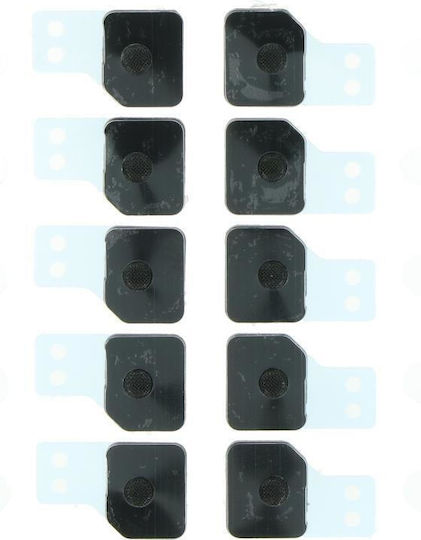 Apple Iphone 11 Pro Anti-dust Mesh Frame Battery Door Microphone 10pcs Black Original
