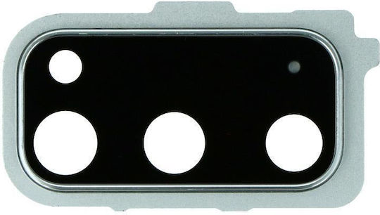 Samsung Galaxy S20 S20 5G Rückkamera-Objektivrahmen Silber Original