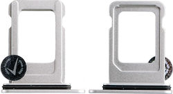 iPhone 17 Pro 17 Pro Max Държач За SIM Карти Сребрист 3p