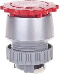 Angetriebener Roter Pilz-Druckknopf Durch Rotation Sp22-b