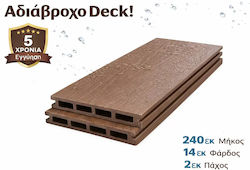 WPC Diele 230x14cm Log150H25mmNew